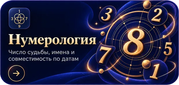 Нумерология — Число судьбы, имени и совместимость по датам